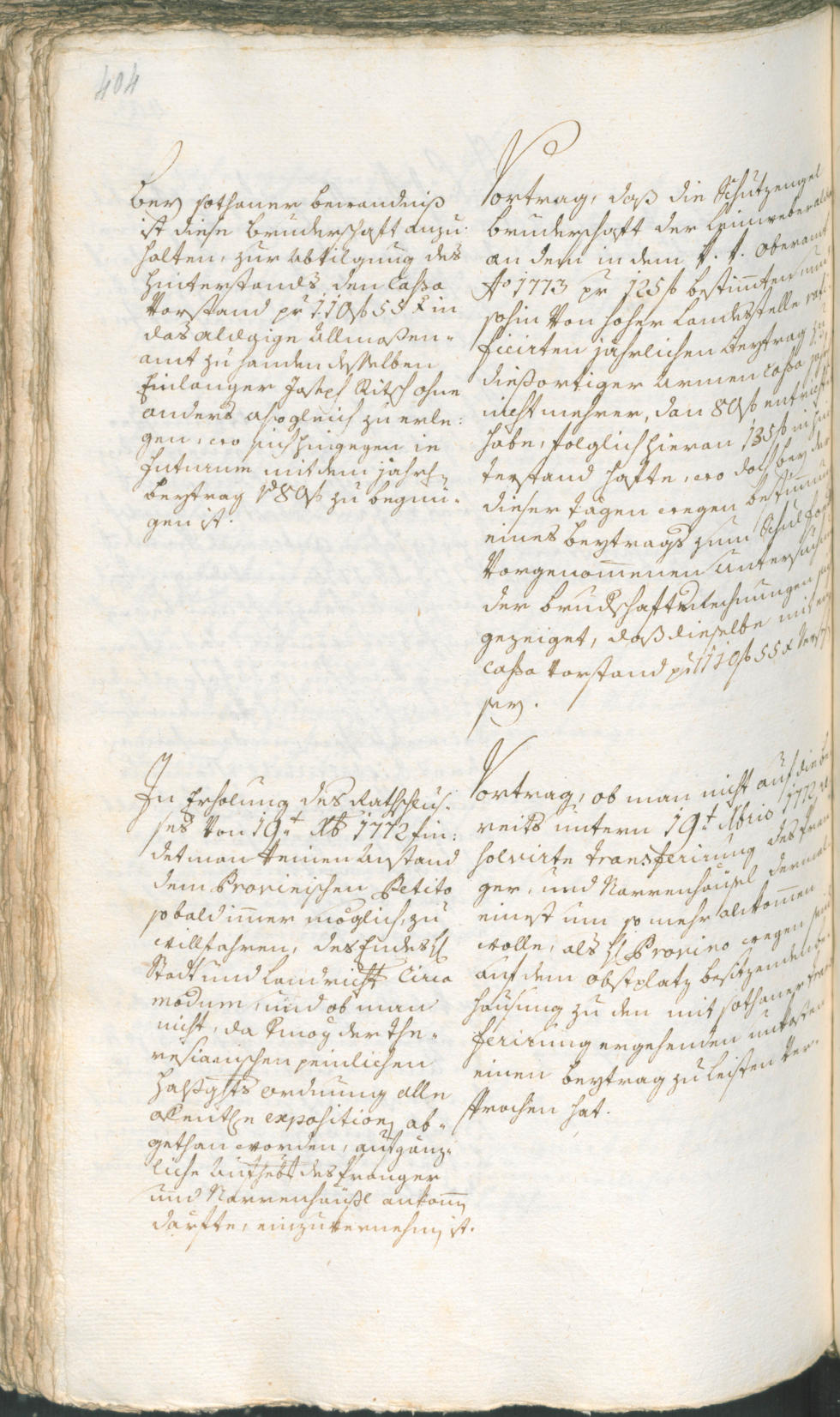 Archivio Storico della Città di Bolzano - BOhisto protocollo consiliare 1774/77 