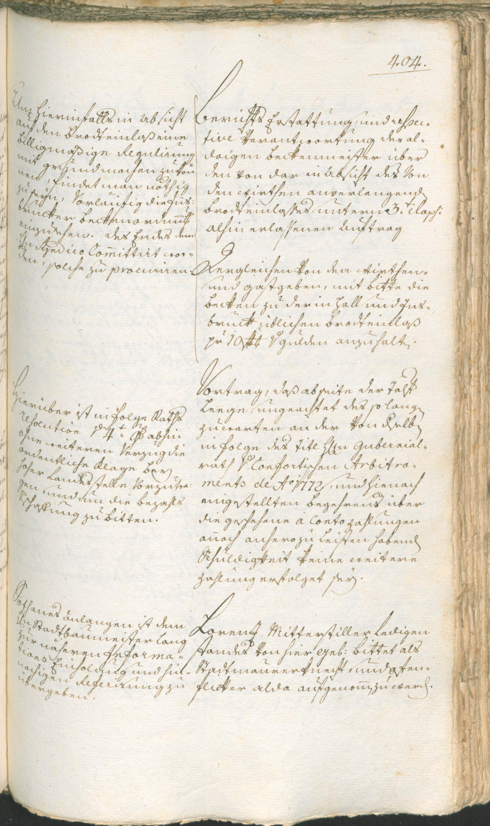 Archivio Storico della Città di Bolzano - BOhisto protocollo consiliare 1774/77 