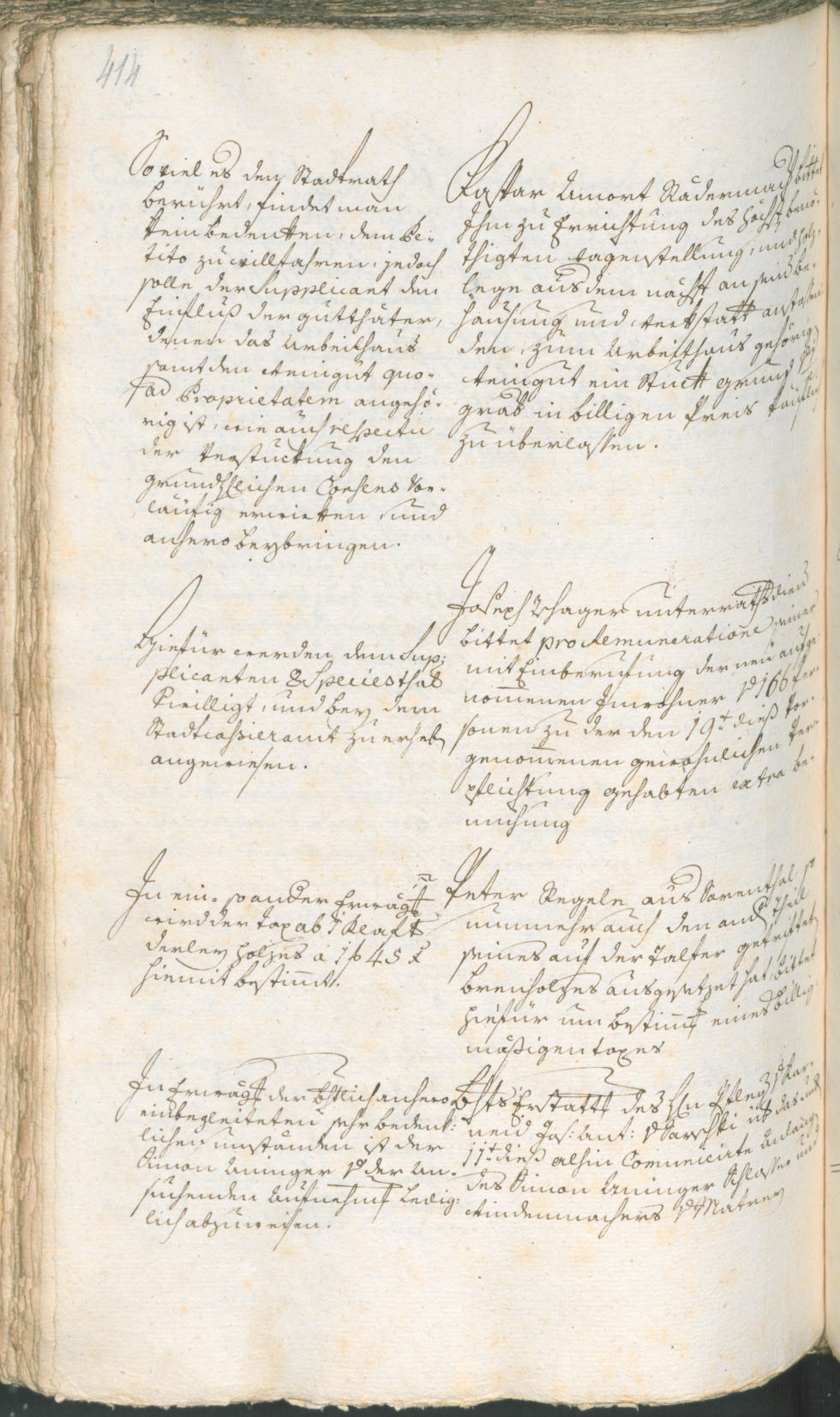 Stadtarchiv Bozen - BOhisto Ratsprotokoll 1774/77 