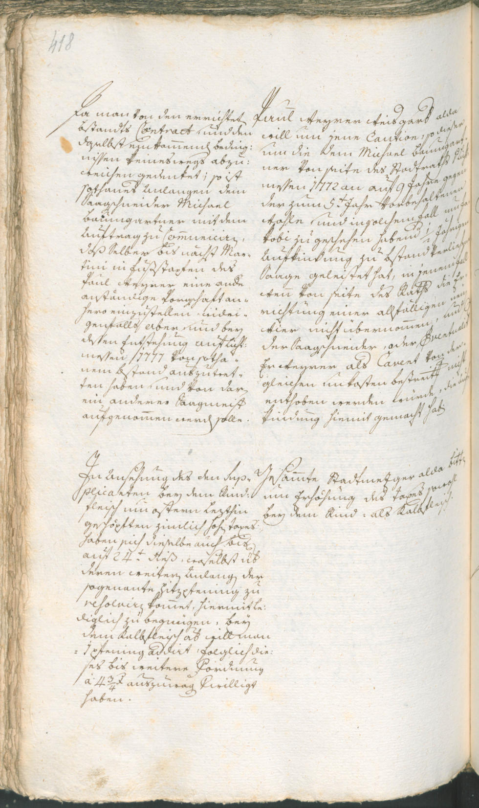 Archivio Storico della Città di Bolzano - BOhisto protocollo consiliare 1774/77 