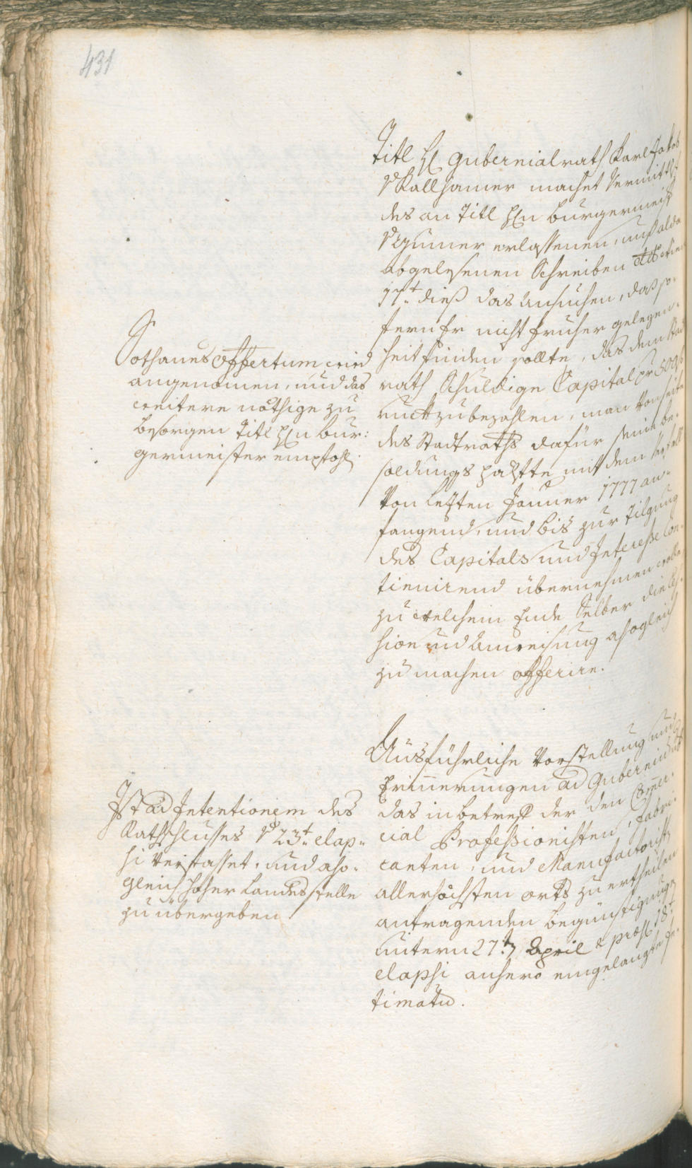 Archivio Storico della Città di Bolzano - BOhisto protocollo consiliare 1774/77 