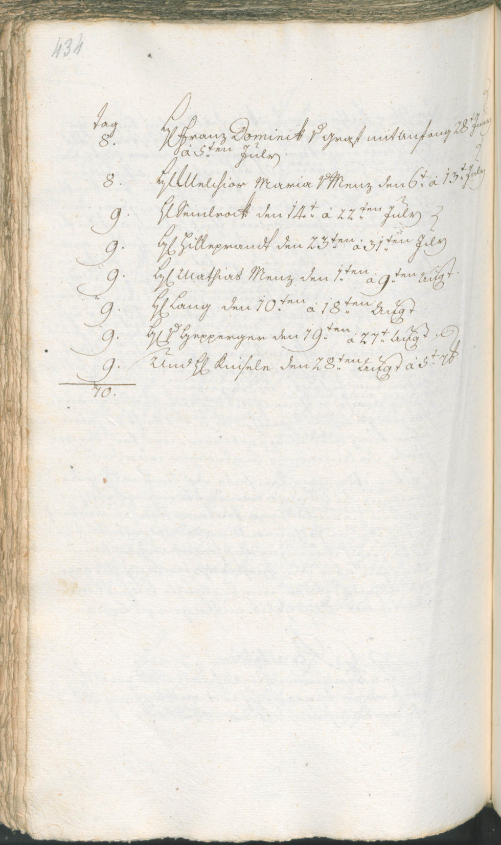 Archivio Storico della Città di Bolzano - BOhisto protocollo consiliare 1774/77 