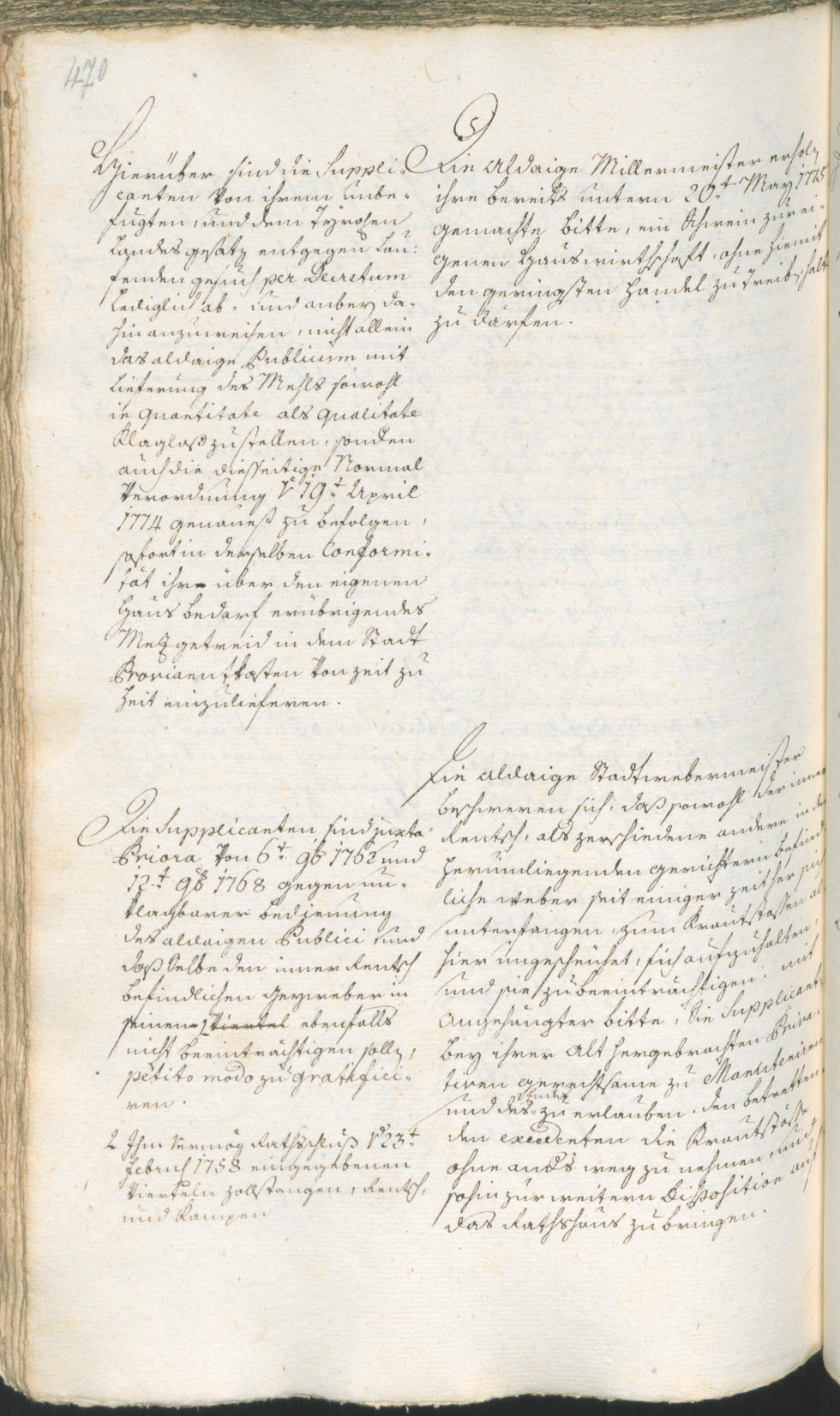 Civic Archives of Bozen-Bolzano - BOhisto Ratsprotokoll 1774/77 