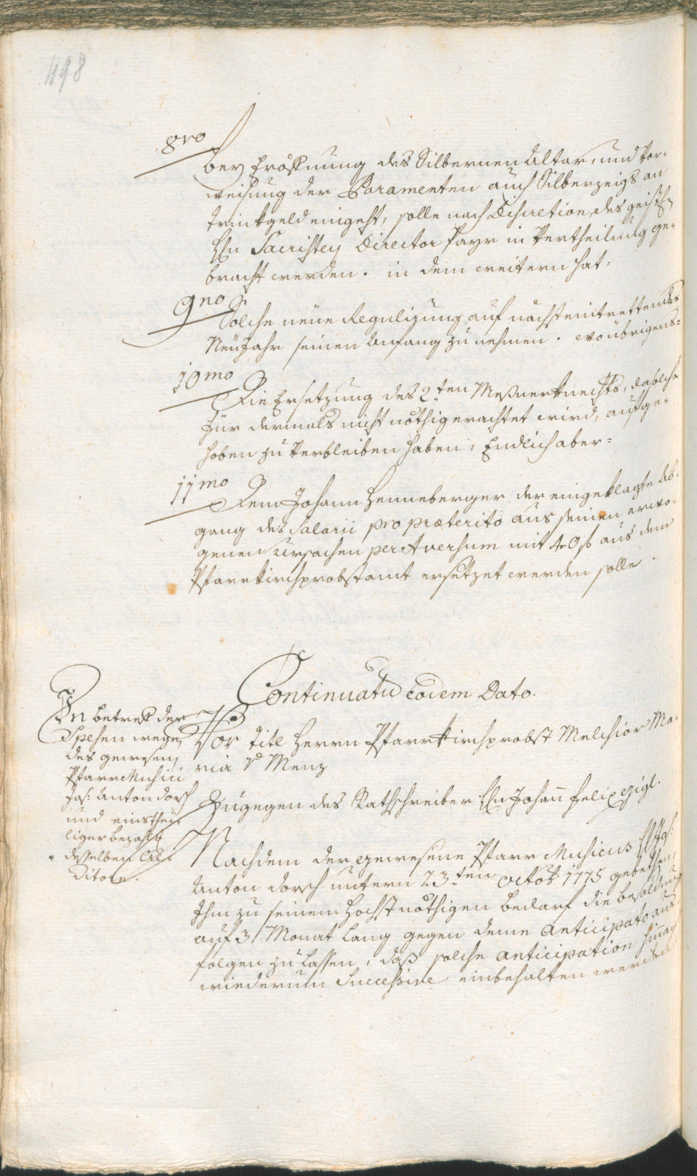 Stadtarchiv Bozen - BOhisto Ratsprotokoll 1774/77 