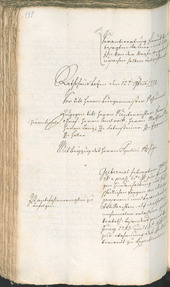 Stadtarchiv Bozen - BOhisto Ratsprotokoll 1774/77 - 