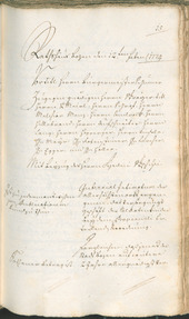 Stadtarchiv Bozen - BOhisto Ratsprotokoll 1774/77 - 
