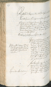 Stadtarchiv Bozen - BOhisto Ratsprotokoll 1774/77 - 