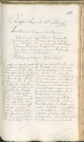 Civic Archives of Bozen-Bolzano - BOhisto Ratsprotokoll 1774/77 - 