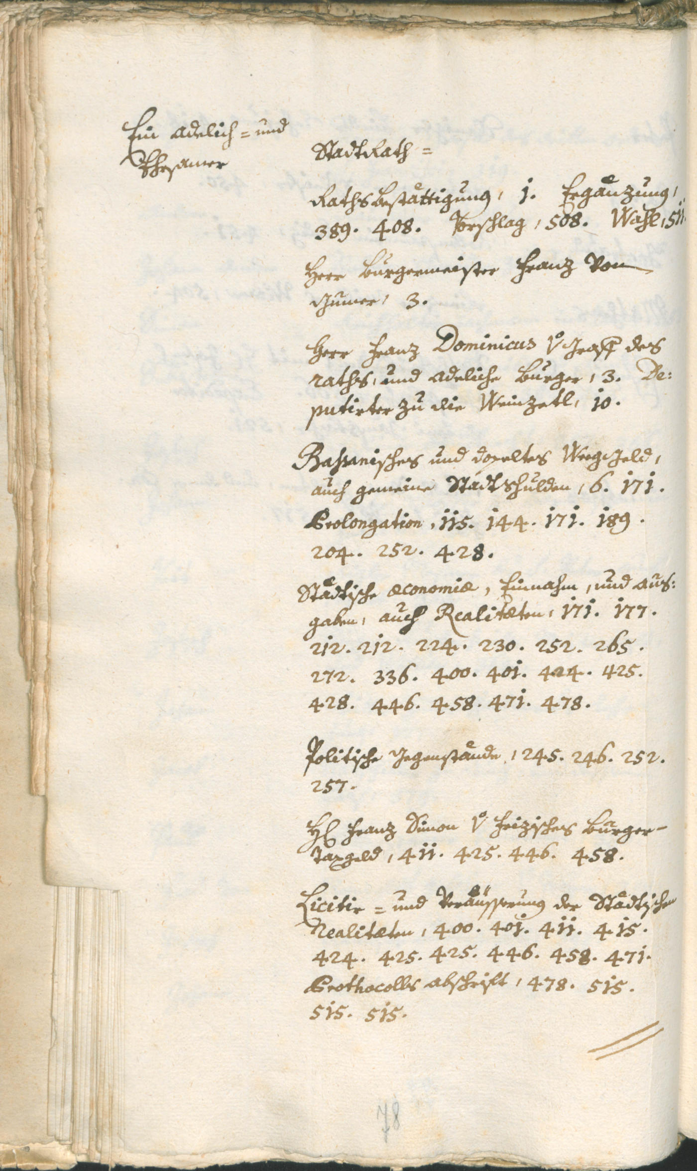 Civic Archives of Bozen-Bolzano - BOhisto Ratsprotokoll 1774/77 