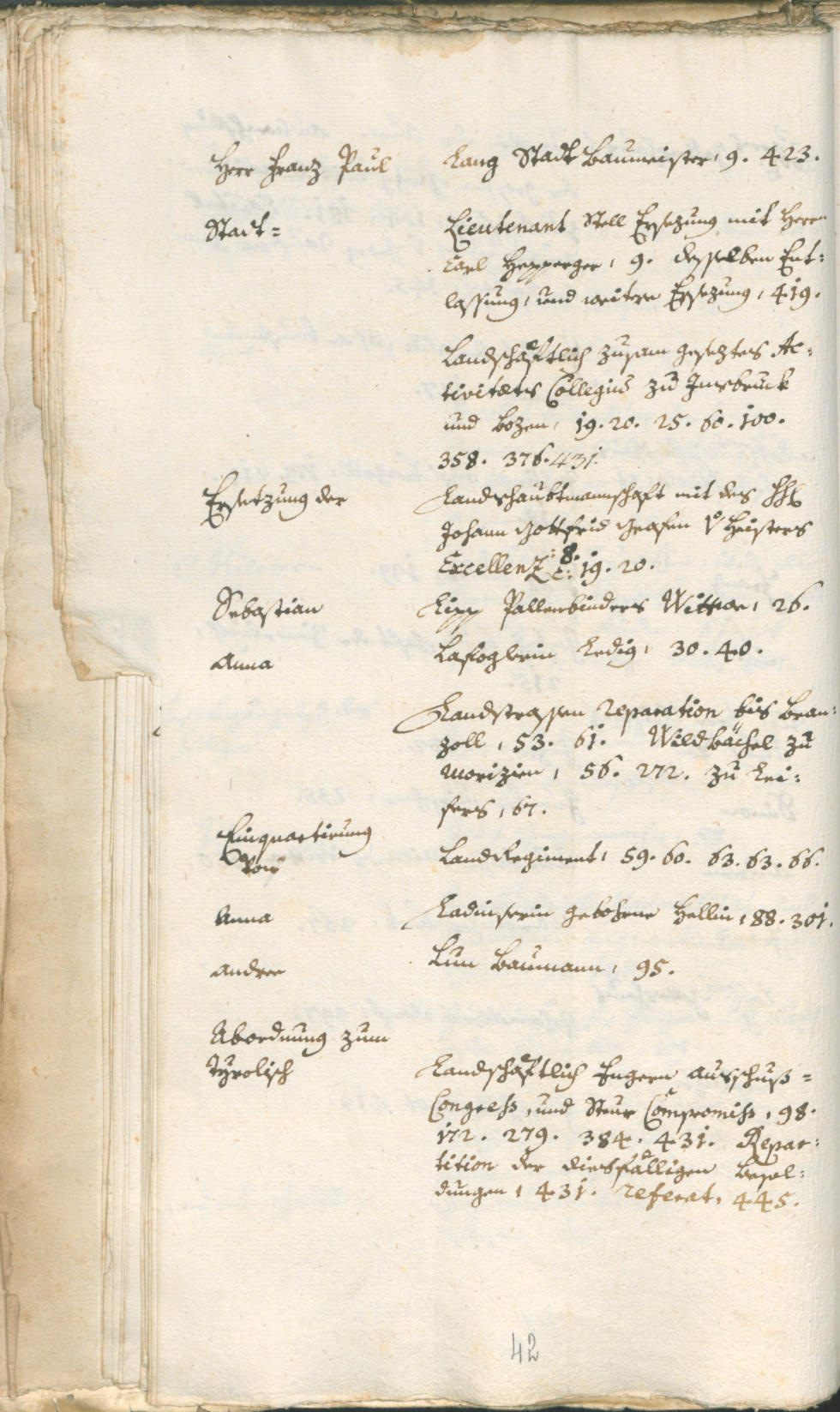 Archivio Storico della Città di Bolzano - BOhisto protocollo consiliare 1774/77 