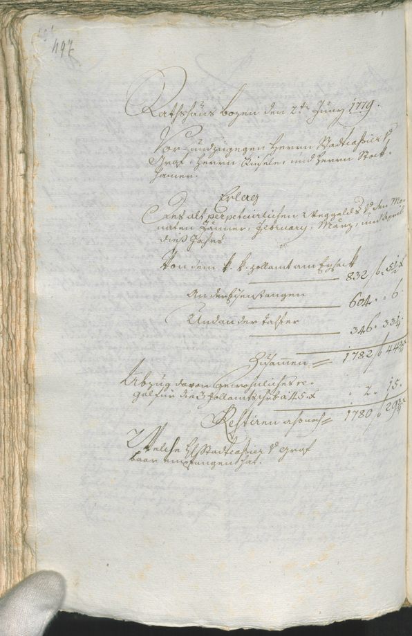 Civic Archives of Bozen-Bolzano - BOhisto Ratsprotokoll 1777/80 