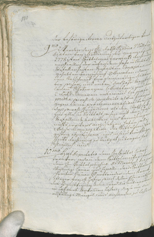 Civic Archives of Bozen-Bolzano - BOhisto Ratsprotokoll 1777/80 