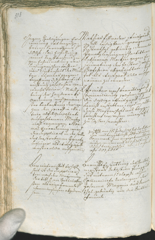 Archivio Storico della Città di Bolzano - BOhisto protocollo consiliare 1777/80 