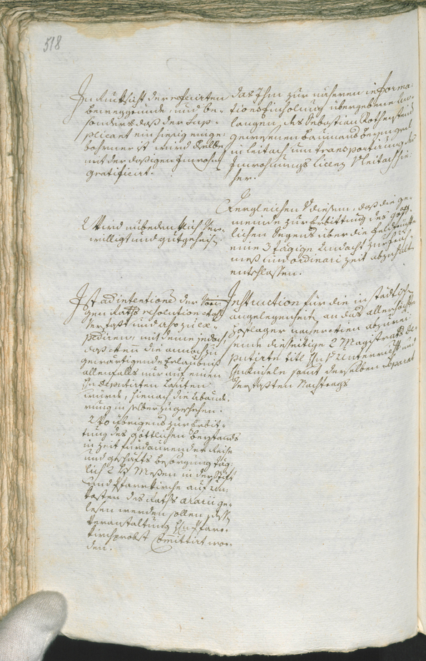 Stadtarchiv Bozen - BOhisto Ratsprotokoll 1777/80 