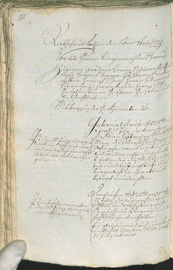 Civic Archives of Bozen-Bolzano - BOhisto Ratsprotokoll 1777/80 