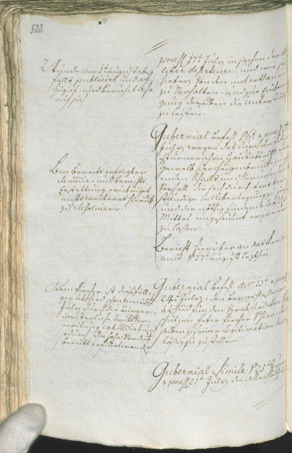 Civic Archives of Bozen-Bolzano - BOhisto Ratsprotokoll 1777/80 