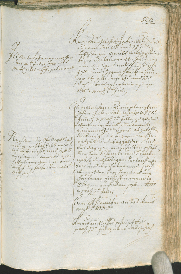 Civic Archives of Bozen-Bolzano - BOhisto Ratsprotokoll 1777/80 