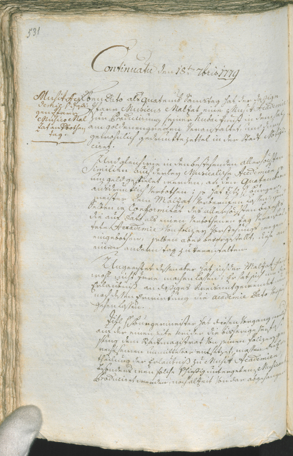 Civic Archives of Bozen-Bolzano - BOhisto Ratsprotokoll 1777/80 