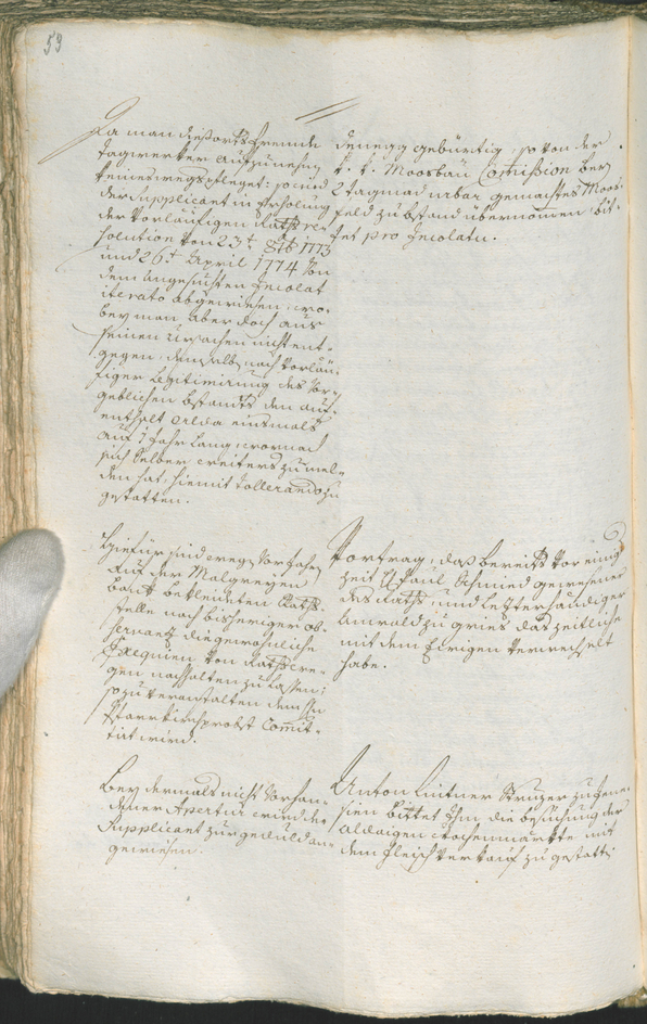 Civic Archives of Bozen-Bolzano - BOhisto Ratsprotokoll 1777/80 