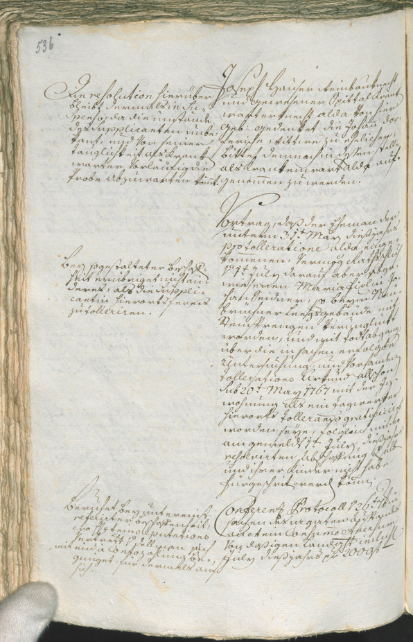 Stadtarchiv Bozen - BOhisto Ratsprotokoll 1777/80 