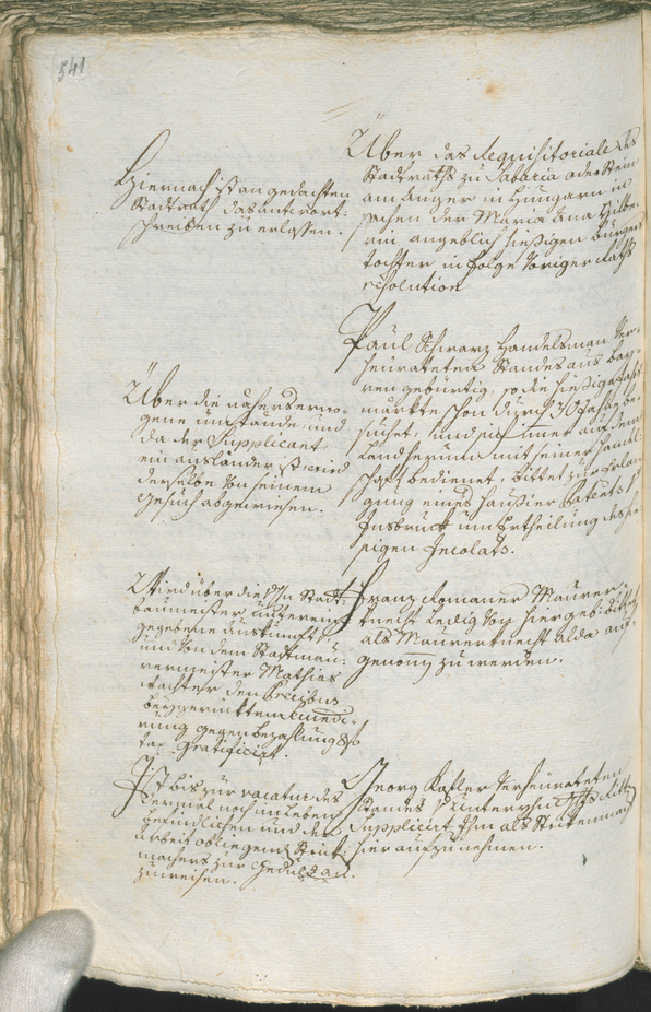 Stadtarchiv Bozen - BOhisto Ratsprotokoll 1777/80 