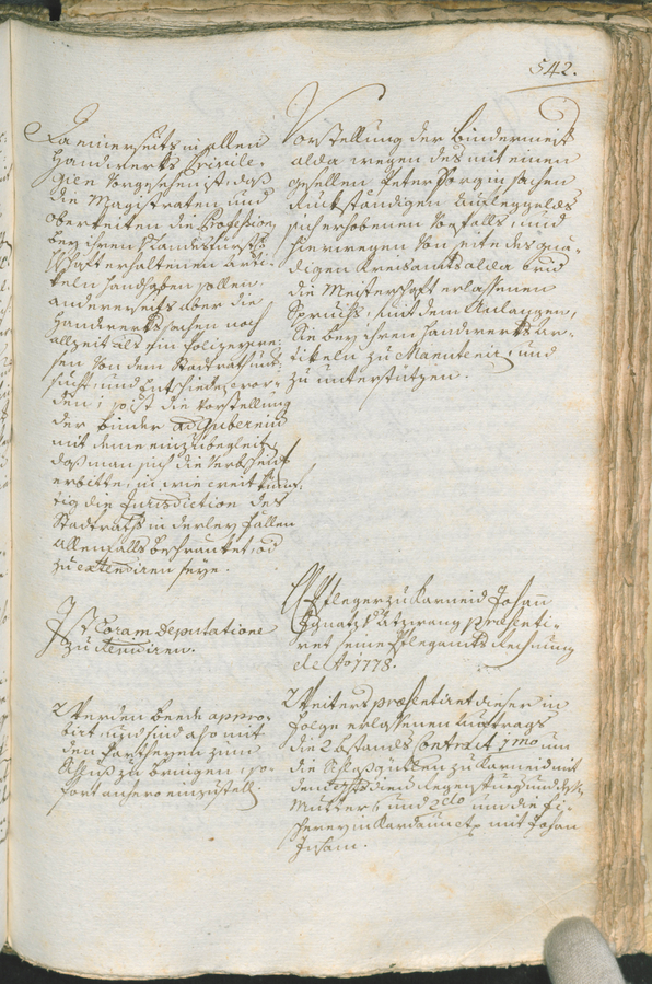 Civic Archives of Bozen-Bolzano - BOhisto Ratsprotokoll 1777/80 