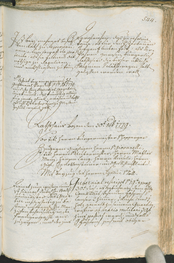 Civic Archives of Bozen-Bolzano - BOhisto Ratsprotokoll 1777/80 