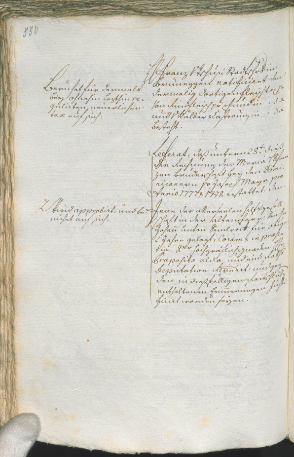 Civic Archives of Bozen-Bolzano - BOhisto Ratsprotokoll 1777/80 