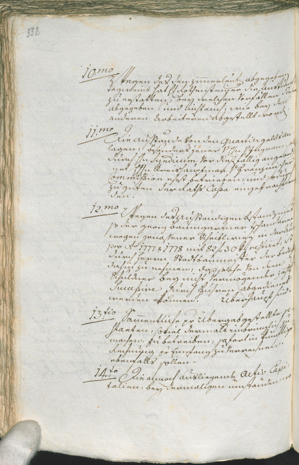 Archivio Storico della Città di Bolzano - BOhisto protocollo consiliare 1777/80 