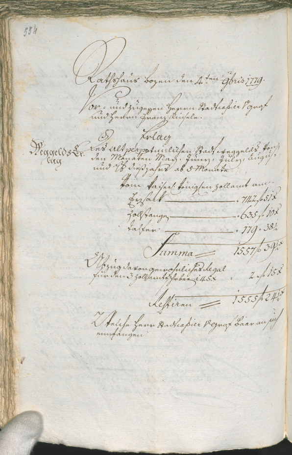 Civic Archives of Bozen-Bolzano - BOhisto Ratsprotokoll 1777/80 