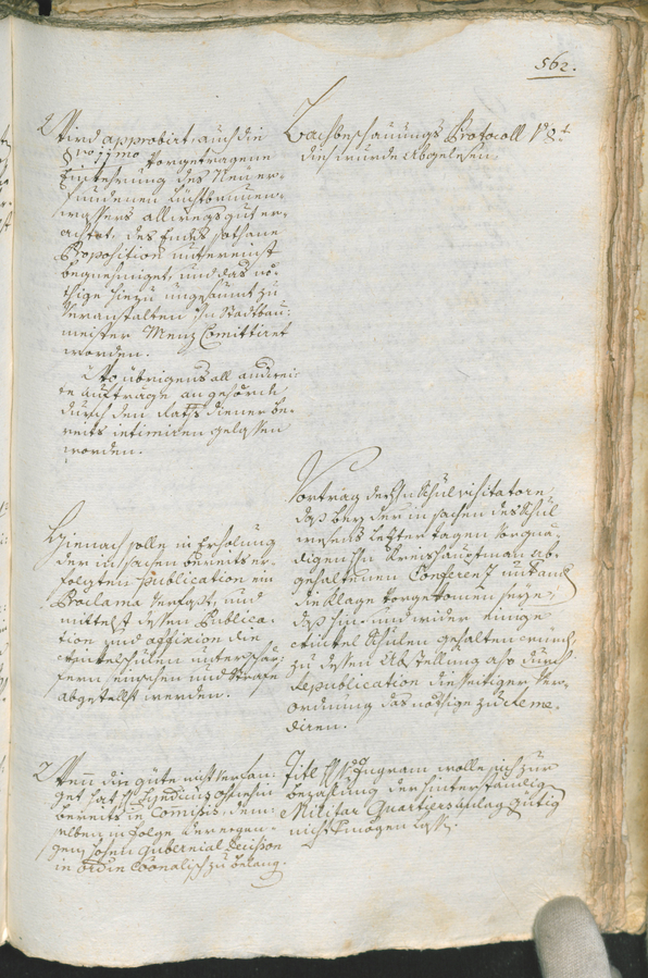 Civic Archives of Bozen-Bolzano - BOhisto Ratsprotokoll 1777/80 