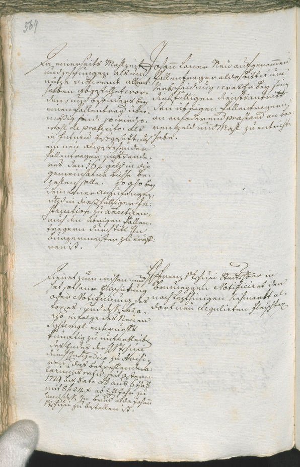 Civic Archives of Bozen-Bolzano - BOhisto Ratsprotokoll 1777/80 