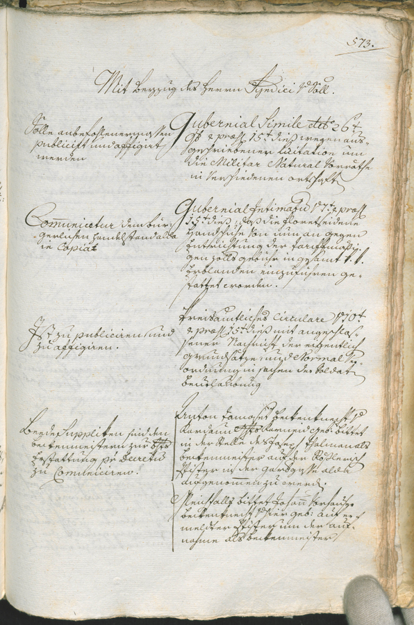 Archivio Storico della Città di Bolzano - BOhisto protocollo consiliare 1777/80 