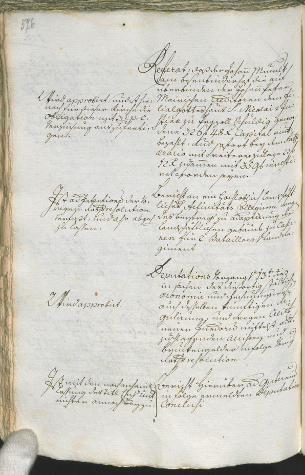 Stadtarchiv Bozen - BOhisto Ratsprotokoll 1777/80 