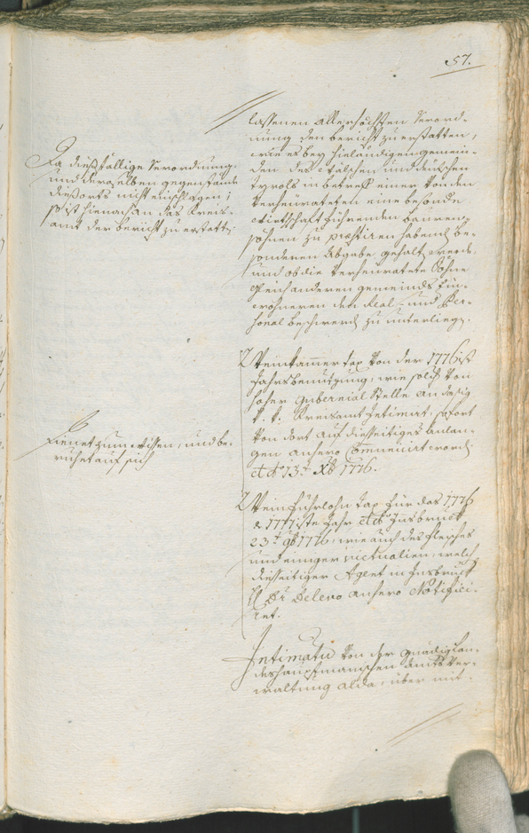 Civic Archives of Bozen-Bolzano - BOhisto Ratsprotokoll 1777/80 