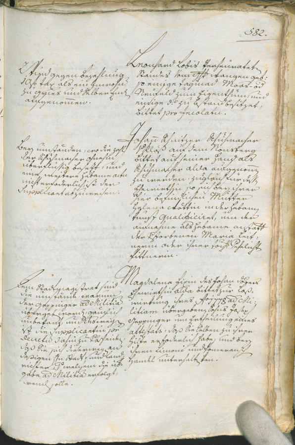 Civic Archives of Bozen-Bolzano - BOhisto Ratsprotokoll 1777/80 