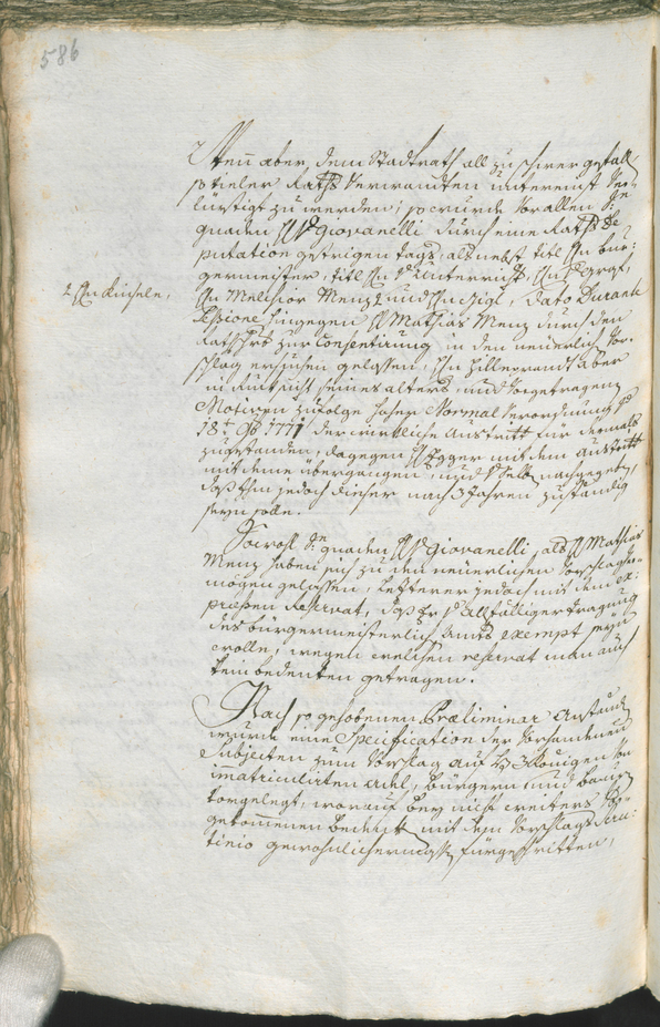 Archivio Storico della Città di Bolzano - BOhisto protocollo consiliare 1777/80 