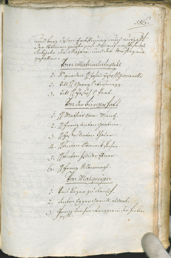 Stadtarchiv Bozen - BOhisto Ratsprotokoll 1777/80 