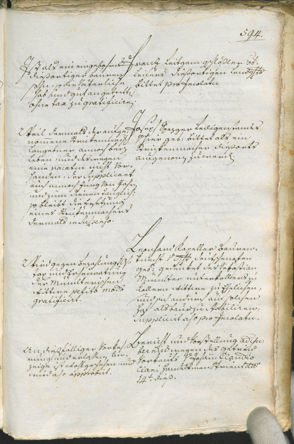 Stadtarchiv Bozen - BOhisto Ratsprotokoll 1777/80 