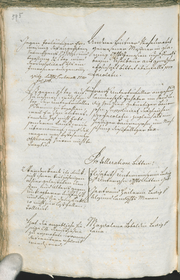 Archivio Storico della Città di Bolzano - BOhisto protocollo consiliare 1777/80 