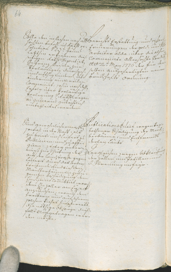 Civic Archives of Bozen-Bolzano - BOhisto Ratsprotokoll 1777/80 