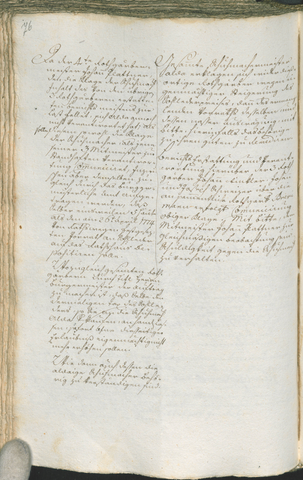 Civic Archives of Bozen-Bolzano - BOhisto Ratsprotokoll 1777/80 