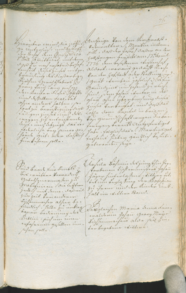 Civic Archives of Bozen-Bolzano - BOhisto Ratsprotokoll 1777/80 