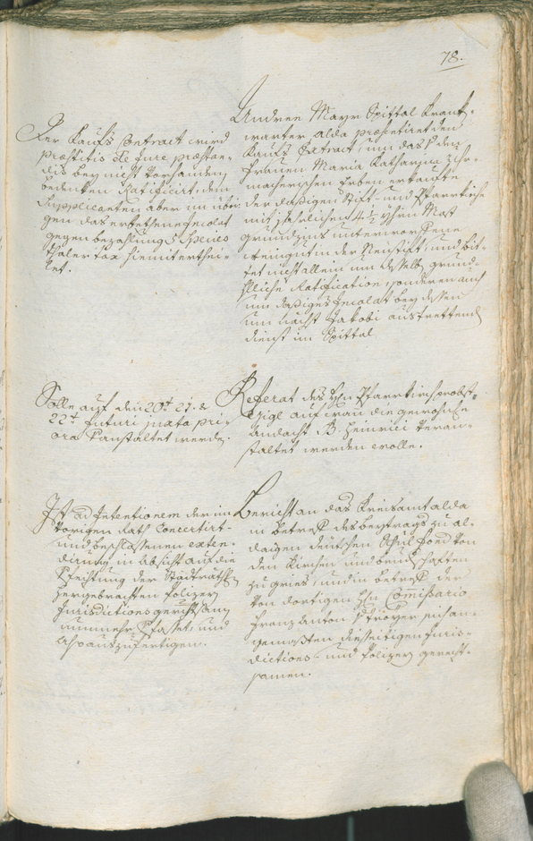 Civic Archives of Bozen-Bolzano - BOhisto Ratsprotokoll 1777/80 