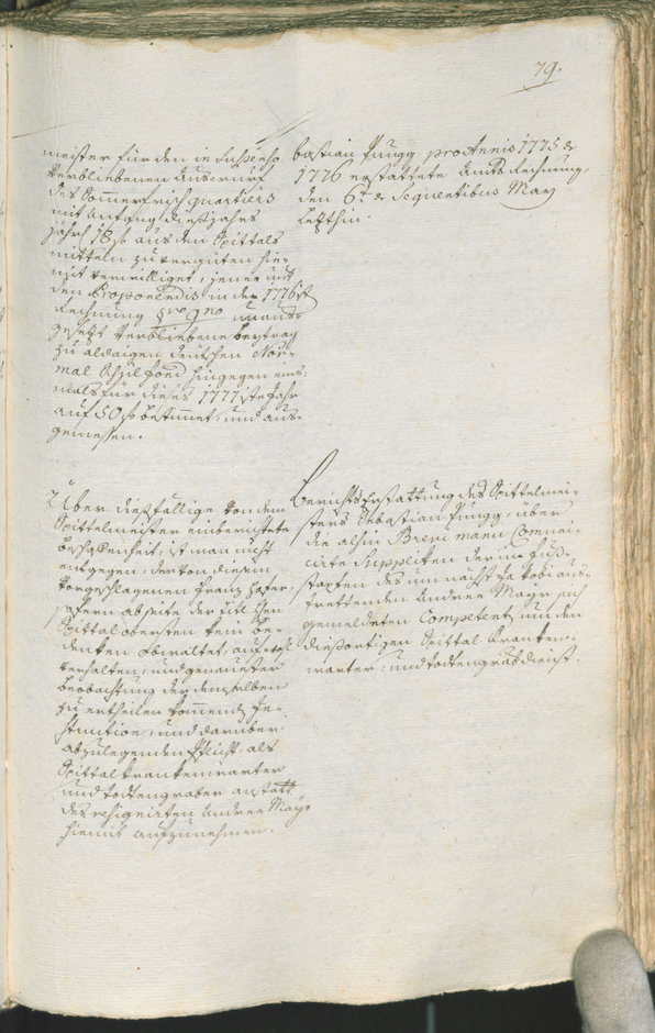 Civic Archives of Bozen-Bolzano - BOhisto Ratsprotokoll 1777/80 