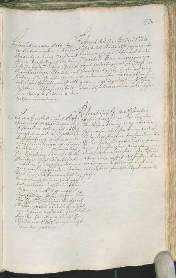 Civic Archives of Bozen-Bolzano - BOhisto Ratsprotokoll 1777/80 