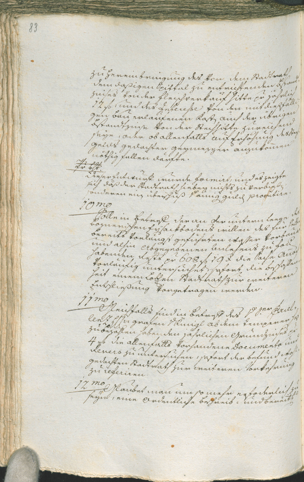 Civic Archives of Bozen-Bolzano - BOhisto Ratsprotokoll 1777/80 