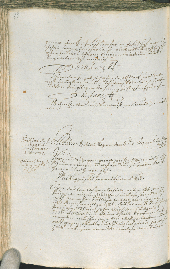 Civic Archives of Bozen-Bolzano - BOhisto Ratsprotokoll 1777/80 