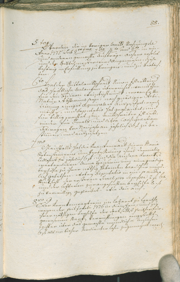 Civic Archives of Bozen-Bolzano - BOhisto Ratsprotokoll 1777/80 