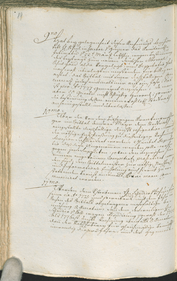 Civic Archives of Bozen-Bolzano - BOhisto Ratsprotokoll 1777/80 